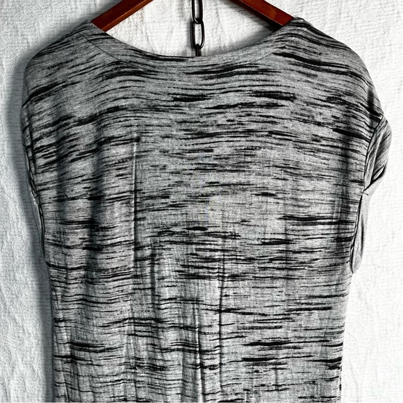 Athleta Energy Heather Grey Cozy Lounge Dress Not Your Moms Housedress Marled S - Picture 12 of 16